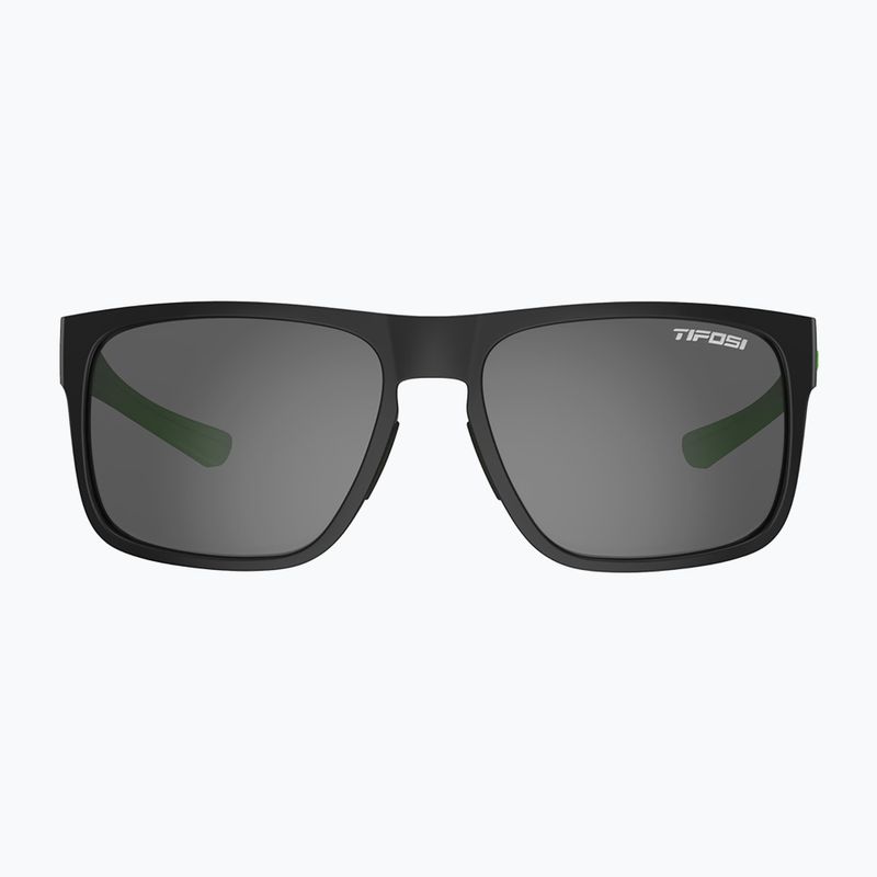 Tifosi Swick Polarized satin black/neon/smoke sunglasses 2