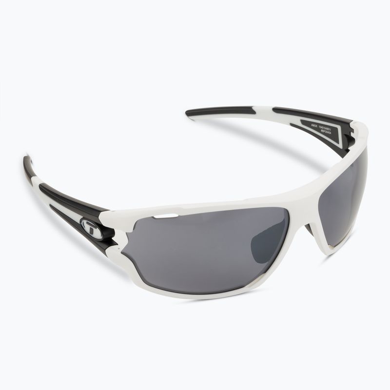 Tifosi Amok white/black/smoke/red cycling glasses