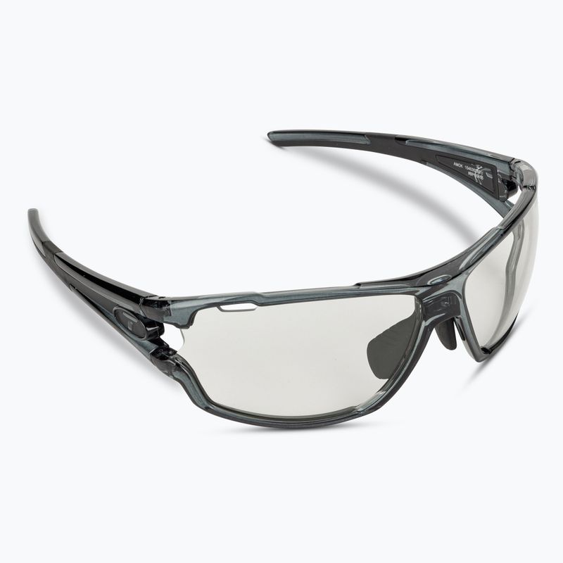 Tifosi Amok Fototec crystal smoke/light night photochromic cycling glasses