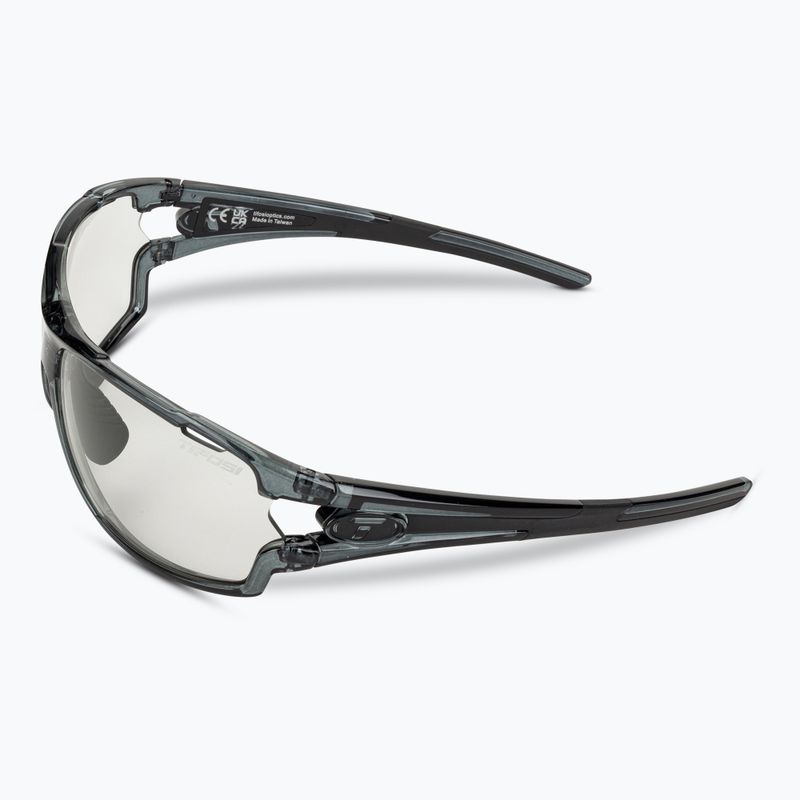 Tifosi Amok Fototec crystal smoke/light night photochromic cycling glasses 4