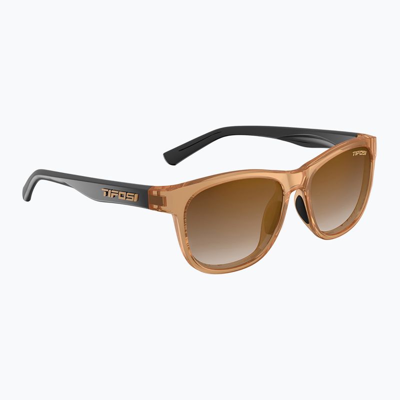 Tifosi Swank crystal brown/onyx/brown gradient sunglasses