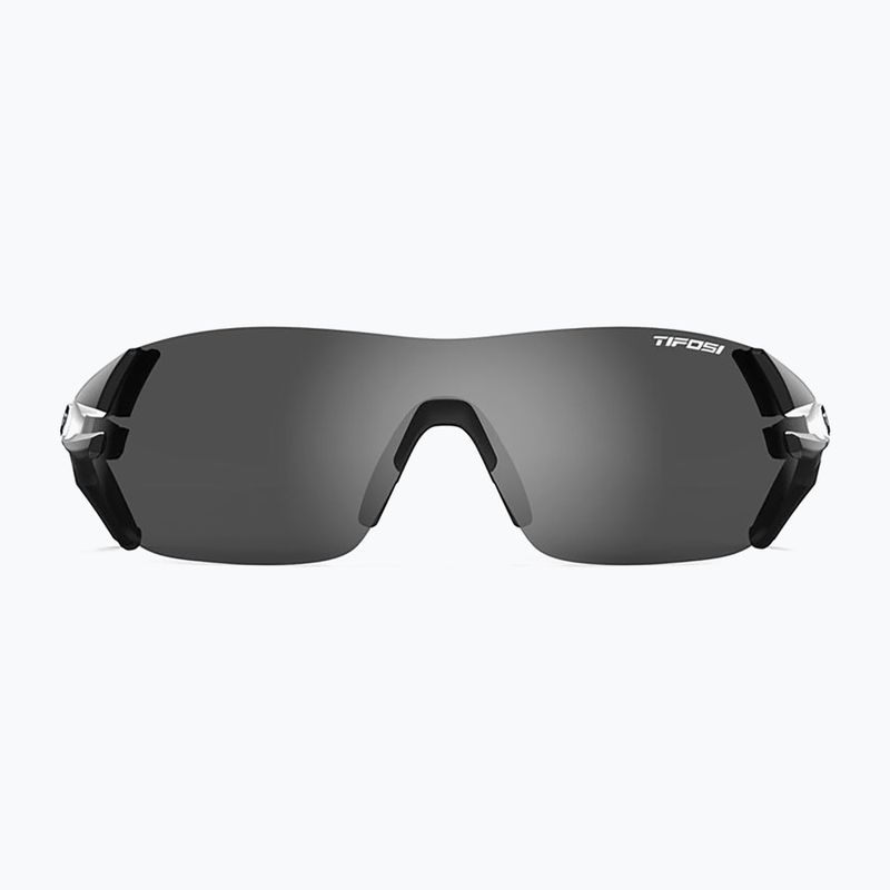 Tifosi Slice black/white/smoke/ac red/clear sunglasses 2