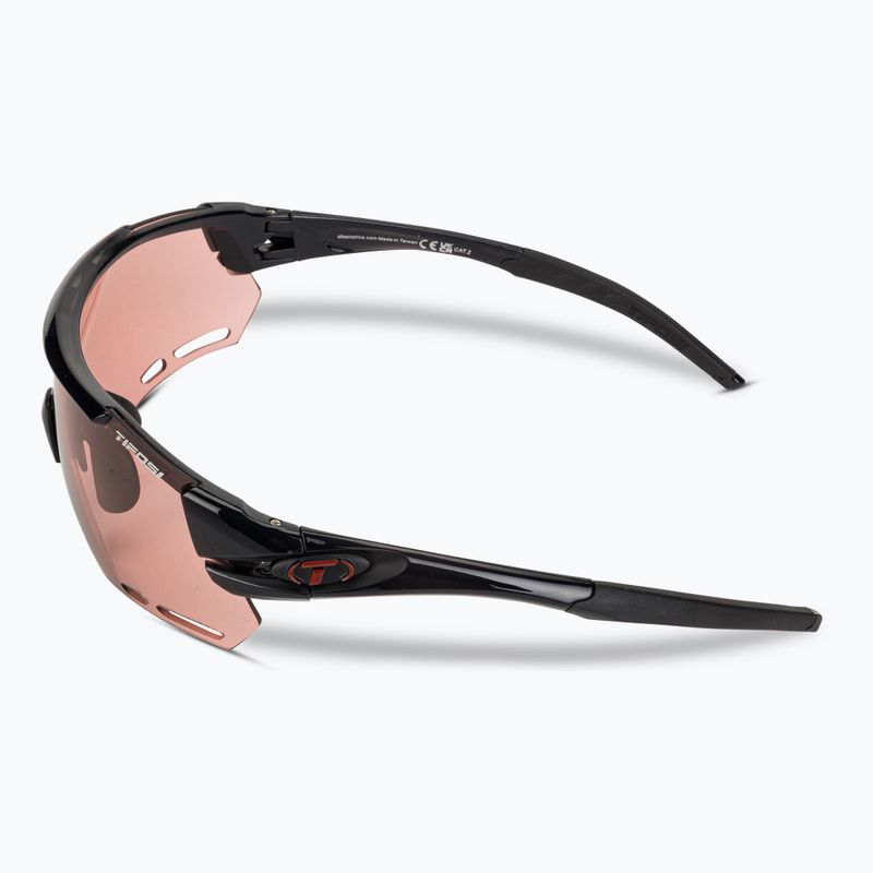 Tifosi Alliant 1 crystal black/enliven bike glasses 4