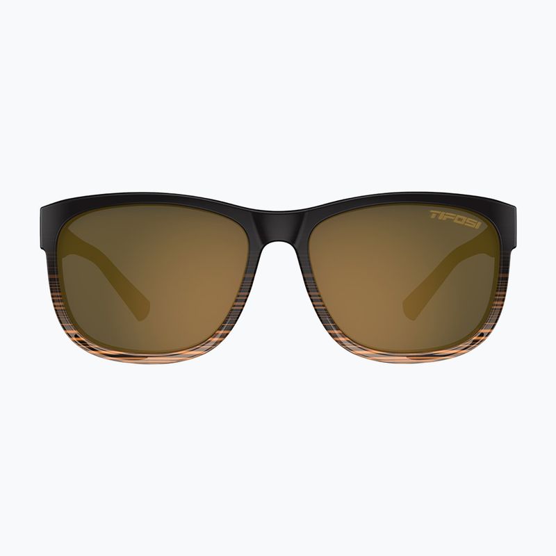 Tifosi Swank XL Polarized brown fade/brown sunglasses 2