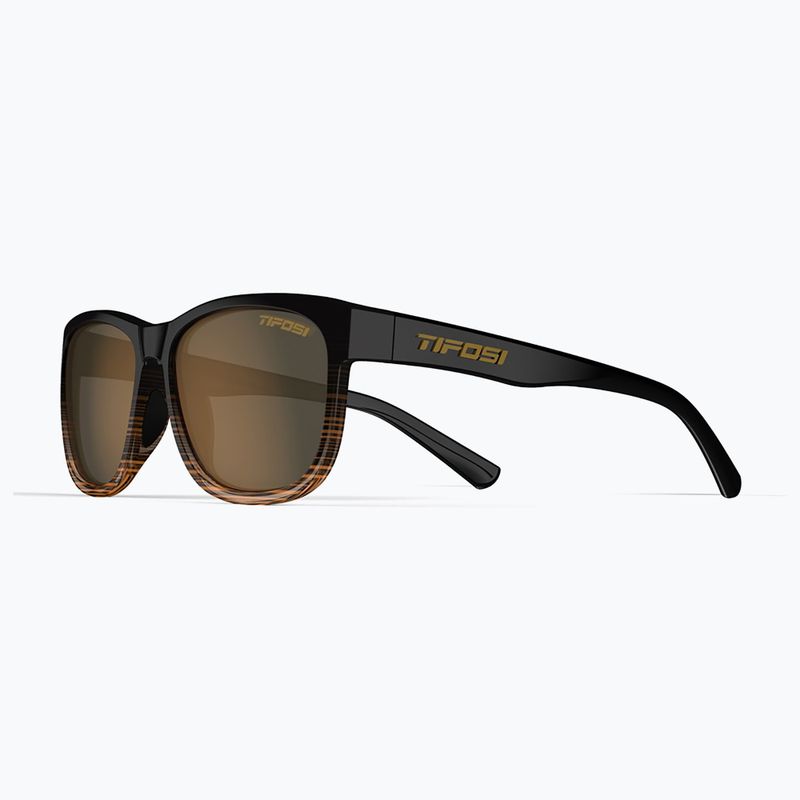 Tifosi Swank XL Polarized brown fade/brown sunglasses 3