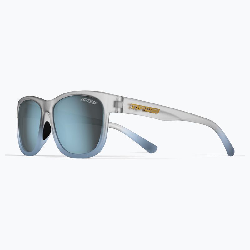 Tifosi Swank XL frost blue/smoke bright blue sunglasses 3