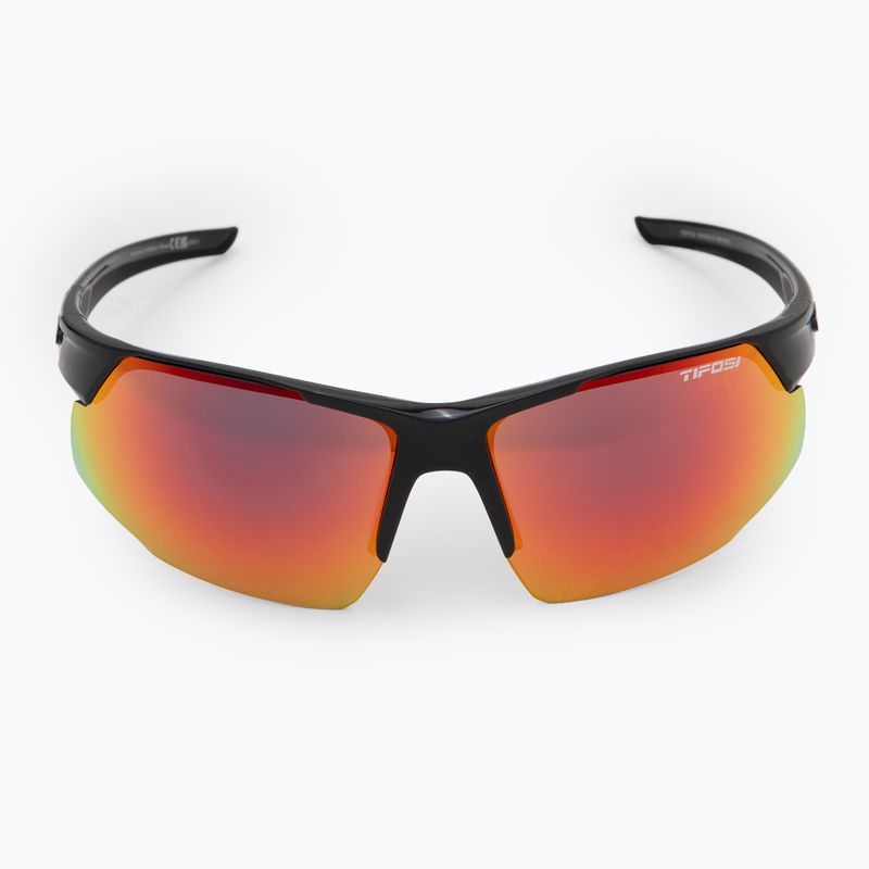 Tifosi Centus gloss black/smoke red sunglasses 3