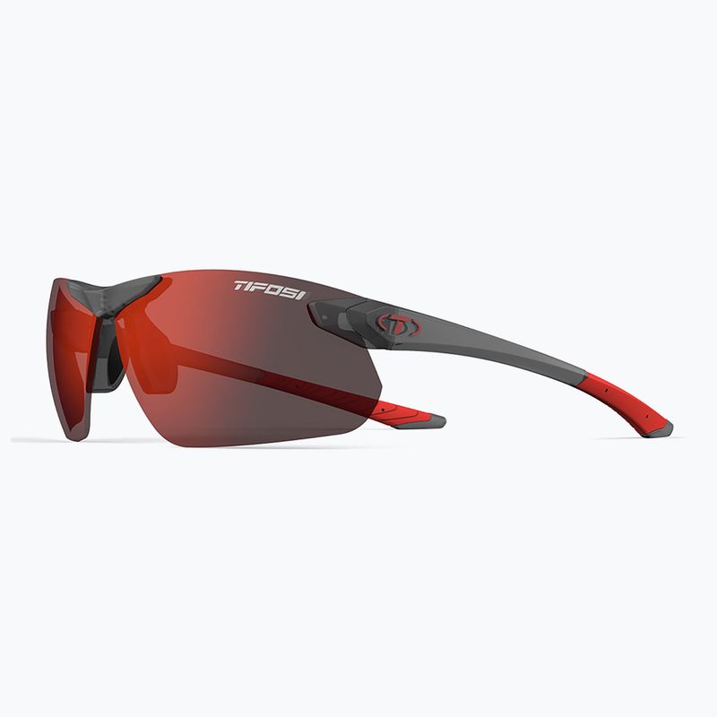 Tifosi Seek FC 2.0 satin vapor/smoke red sunglasses 3