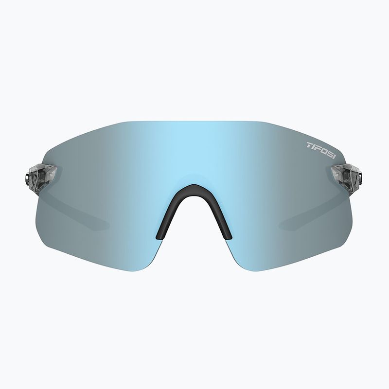Tifosi Vogel SL crystal smoke/smoke bright blue sunglasses 2