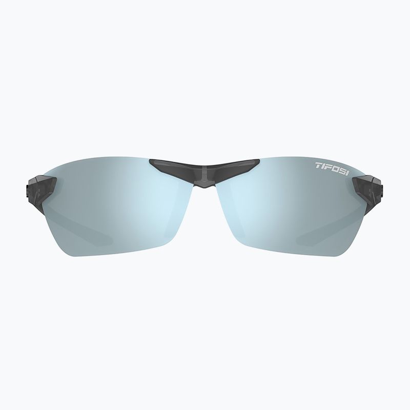 Tifosi Seek 2.0 satin vapor/smoke bright blue sunglasses 2