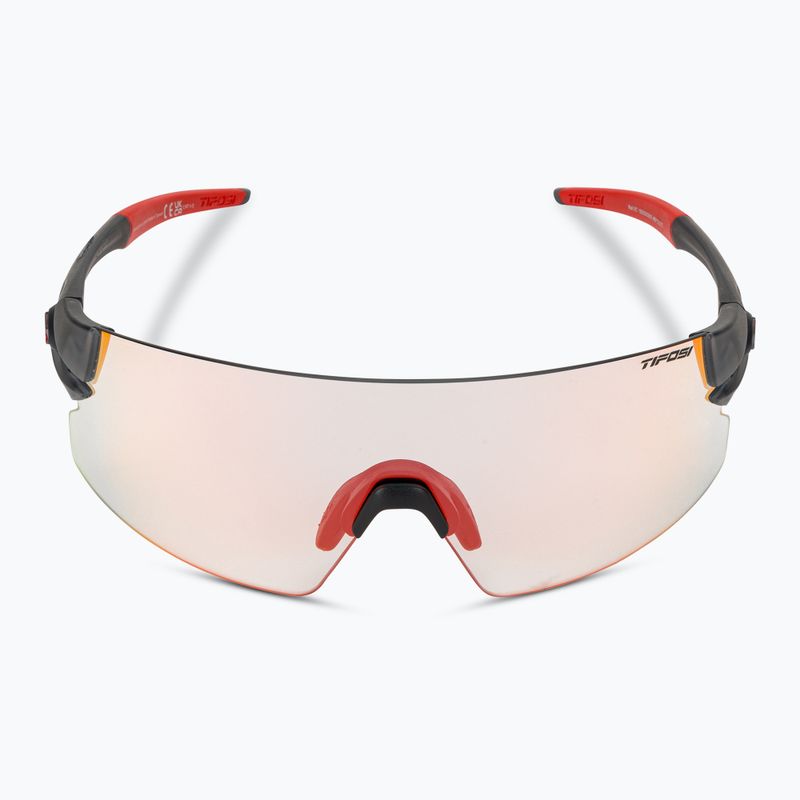 Tifosi Rail Xc Clarion Fototec satin vapor/clarion red photochromic cycling glasses 3