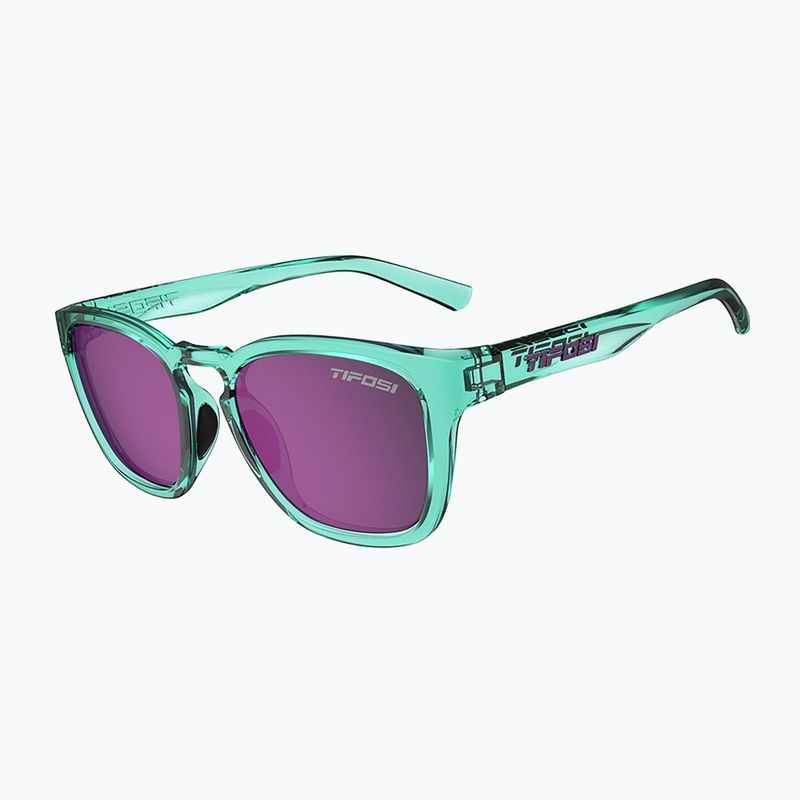 Tifosi Smirk aqua shimmer/rose sunglasses