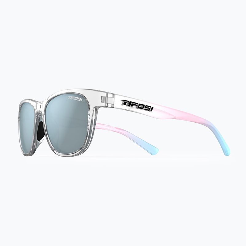 Tifosi Swank avant clear/smoke bright blue sunglasses 3