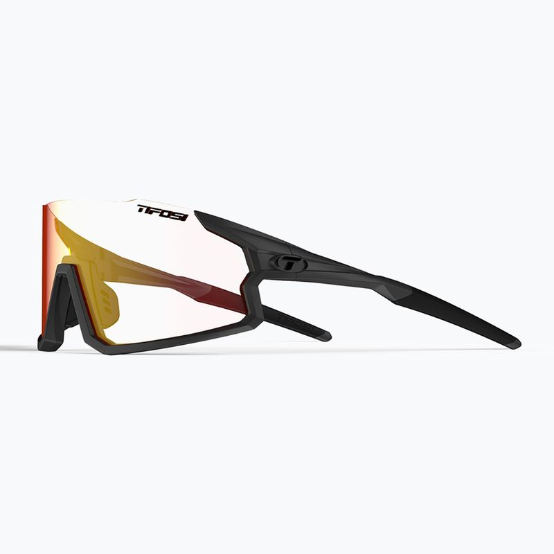 Tifosi Stash Clarion Fototec matte gunmetal/clarion red photochromic sunglasses 3