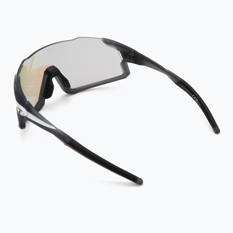 Tifosi Stash Clarion Fototec matte smoke/clarion blue photochromic sunglasses 2