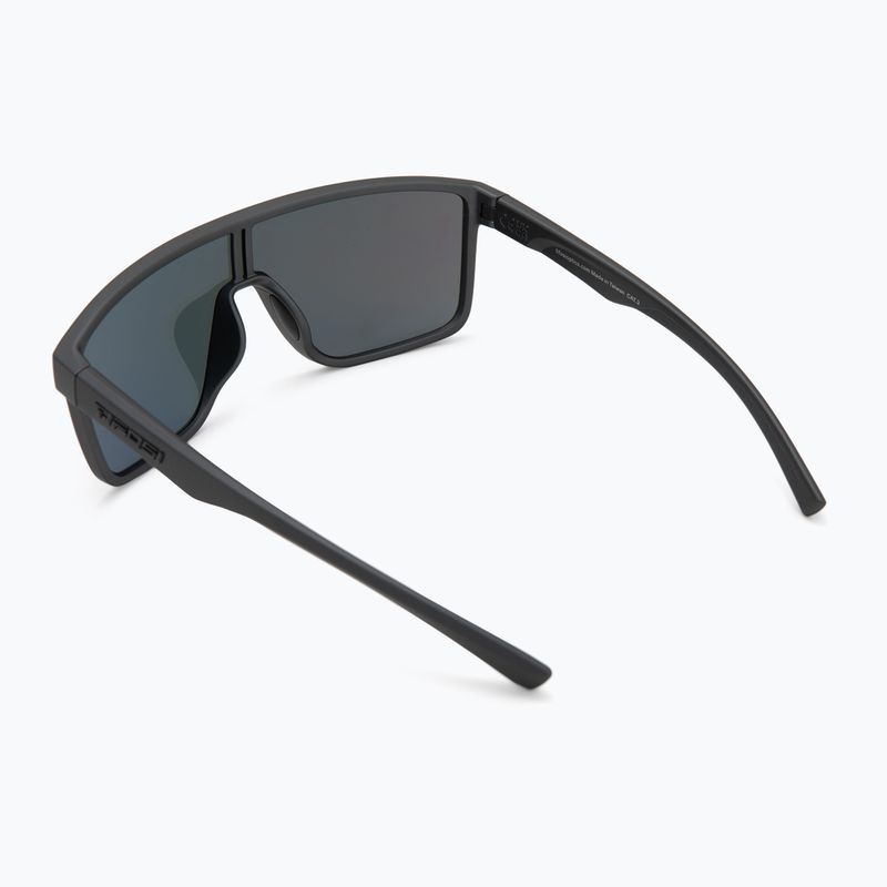 Tifosi Sanctum matte gunmetal/cobalt blue sunglasses 2