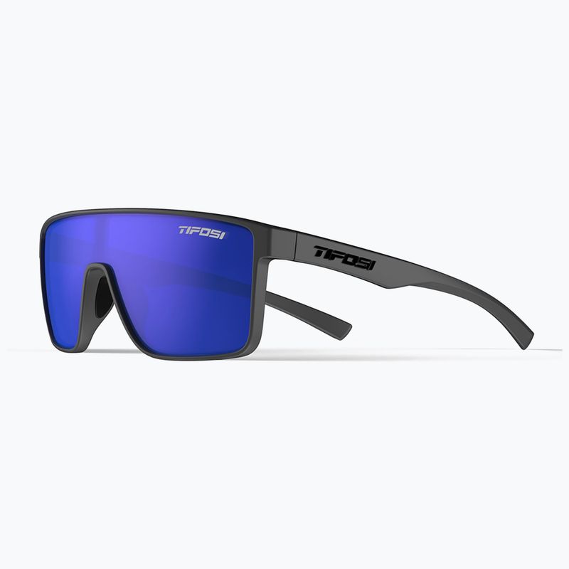 Tifosi Sanctum matte gunmetal/cobalt blue sunglasses 3