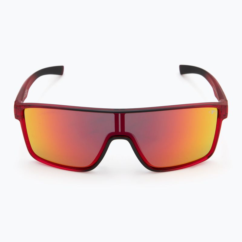Tifosi Sanctum crystal red fade/smoke red sunglasses 3