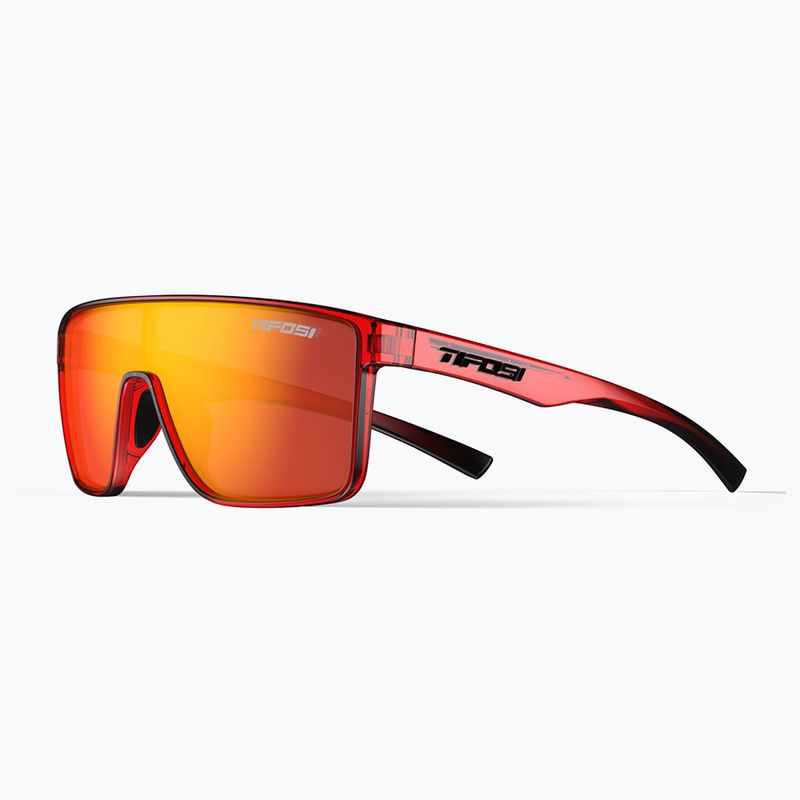 Tifosi Sanctum crystal red fade/smoke red sunglasses 3