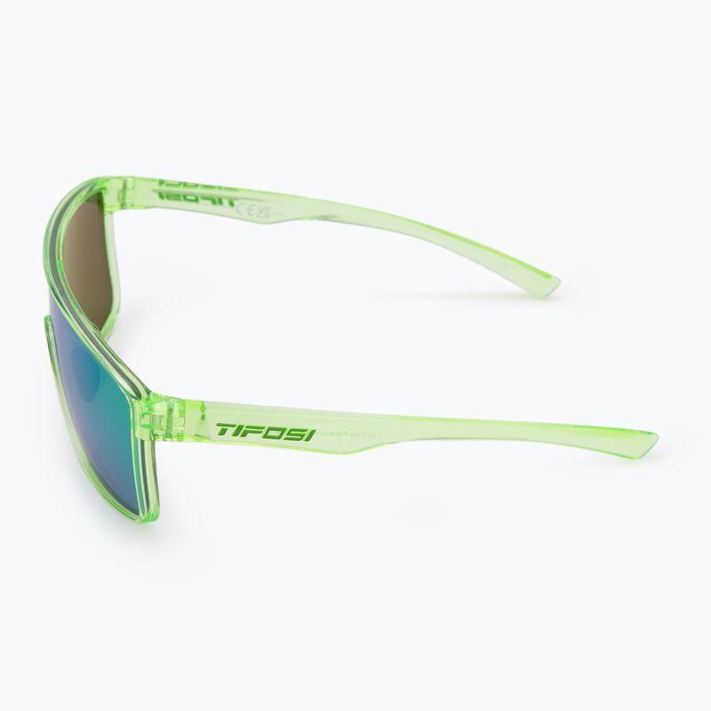 Tifosi Sanctum hyper lime/green mirror sunglasses 4