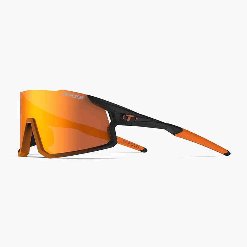 Tifosi Stash Clarion black/orange fade/orange/ac red/clear sunglasses 3