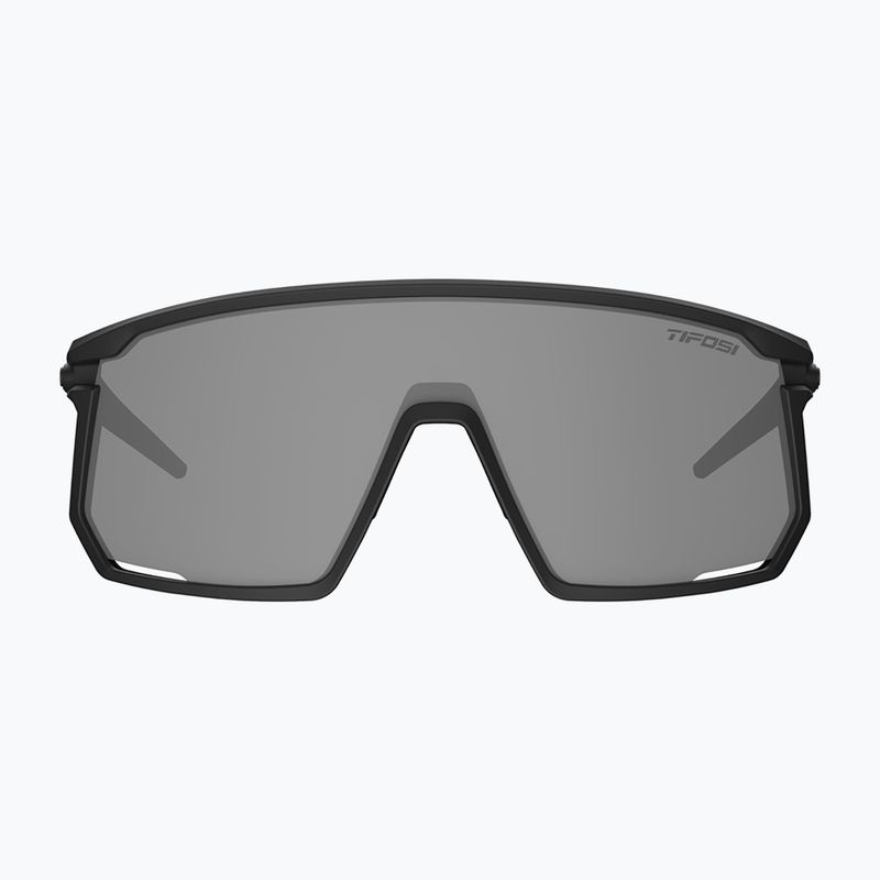 Tifosi Moab blackout/smoke/ac red/clear sunglasses 2