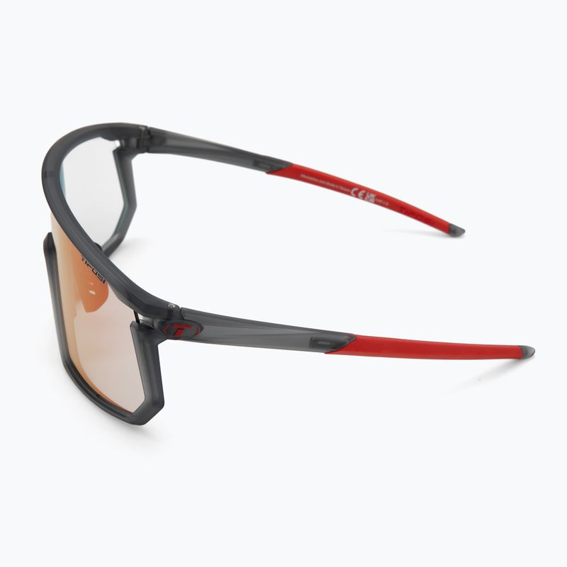 Tifosi Moab Clarion Fototec satin vapor/clarion red photochromic sunglasses 4