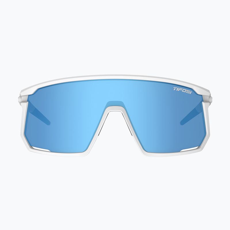 Tifosi Moab Clarion matte white/clarion blue/ac red/clear sunglasses 2