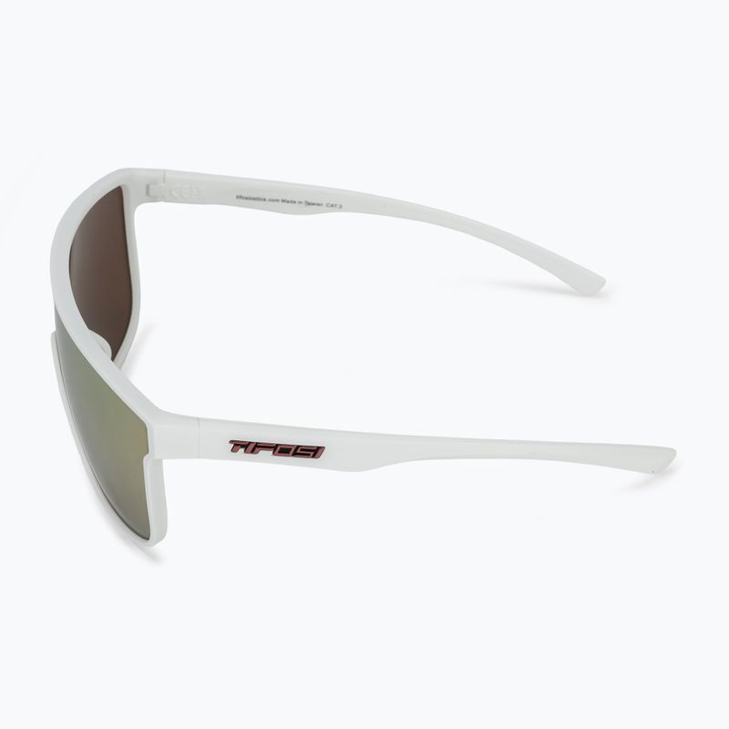 Sunglasses Tifosi Sanctum XL matte white/pink mirror 4