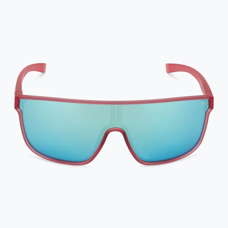 Sunglasses Tifosi Sanctum XL matte crystal pink/sky blue mirror 3