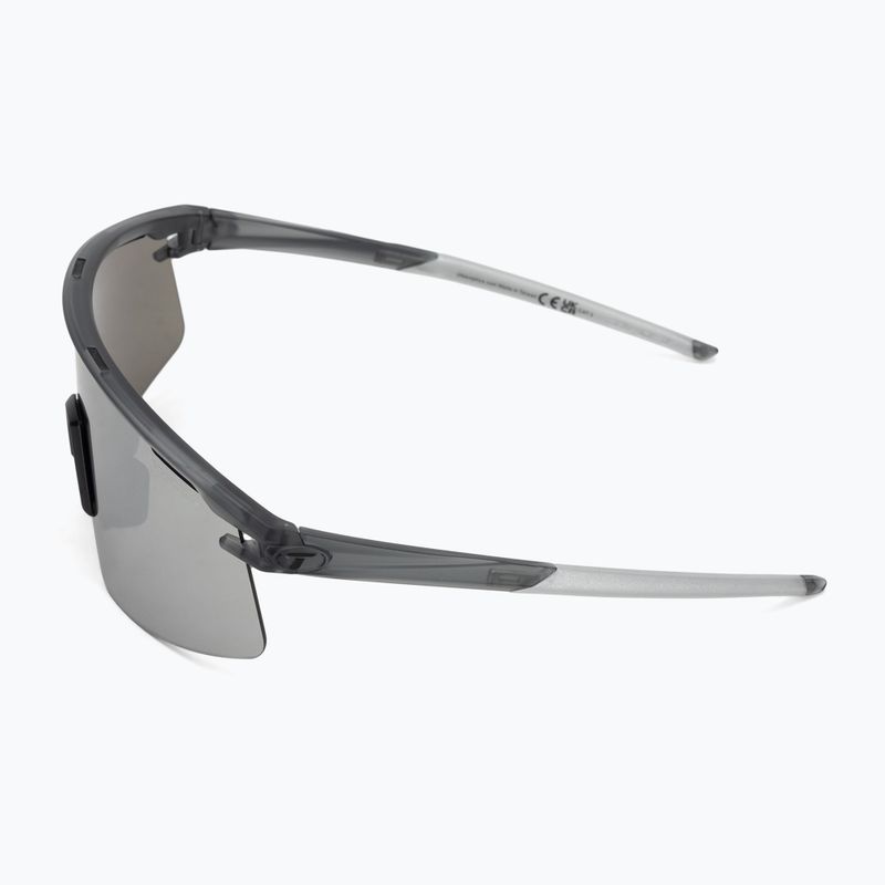 Sunglasses Tifosi Moab Lite satin vapor/silver mirror/ac red/clear 5