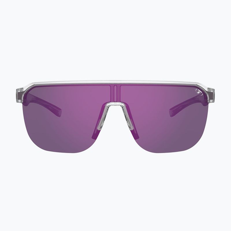 Sunglasses Tifosi Sanctum SL crystal clear/smoke purple mirror ar 2