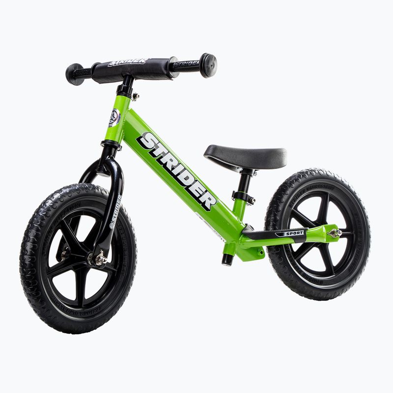 Strider Sport 12" green cross-country bicycle 2