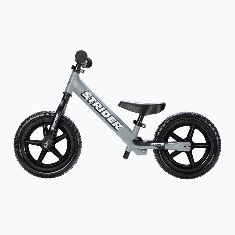 Strider Sport 12" grey cross-country bicycle