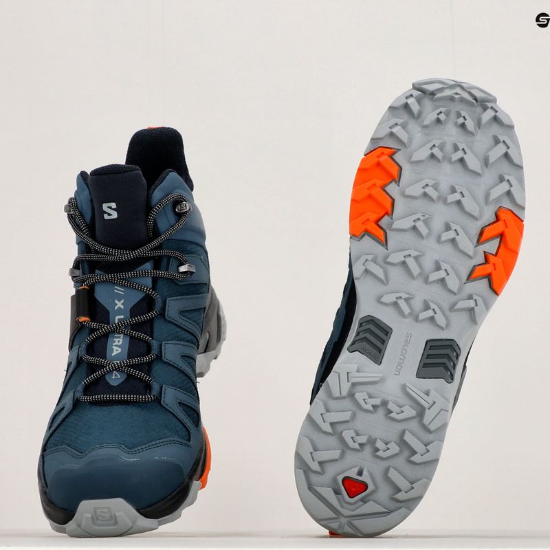 Men's trekking boots Salomon X Ultra 4 Mid GTX stargazer/black/s 18