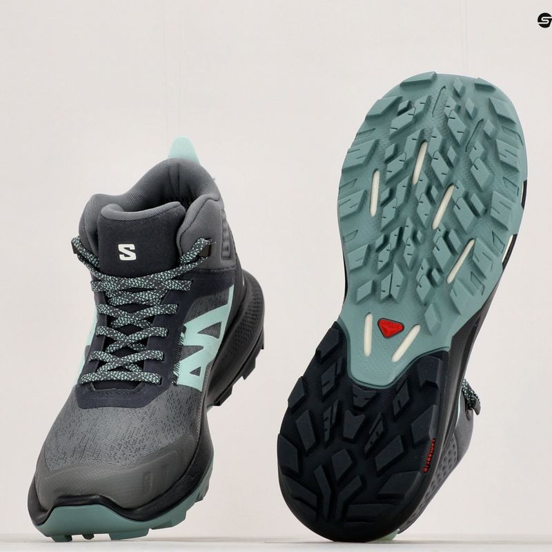 Salomon Outpulse Mid GTX women's trekking boots ebony/qush/ebony 20