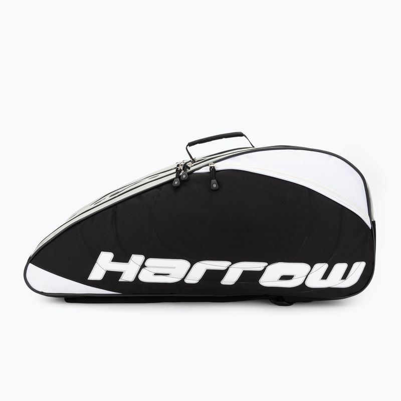 Tennis bag Harrow Pro Racquet Bag black/silver 3