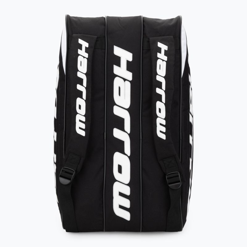 Tennis bag Harrow Pro Racquet Bag black/silver 4