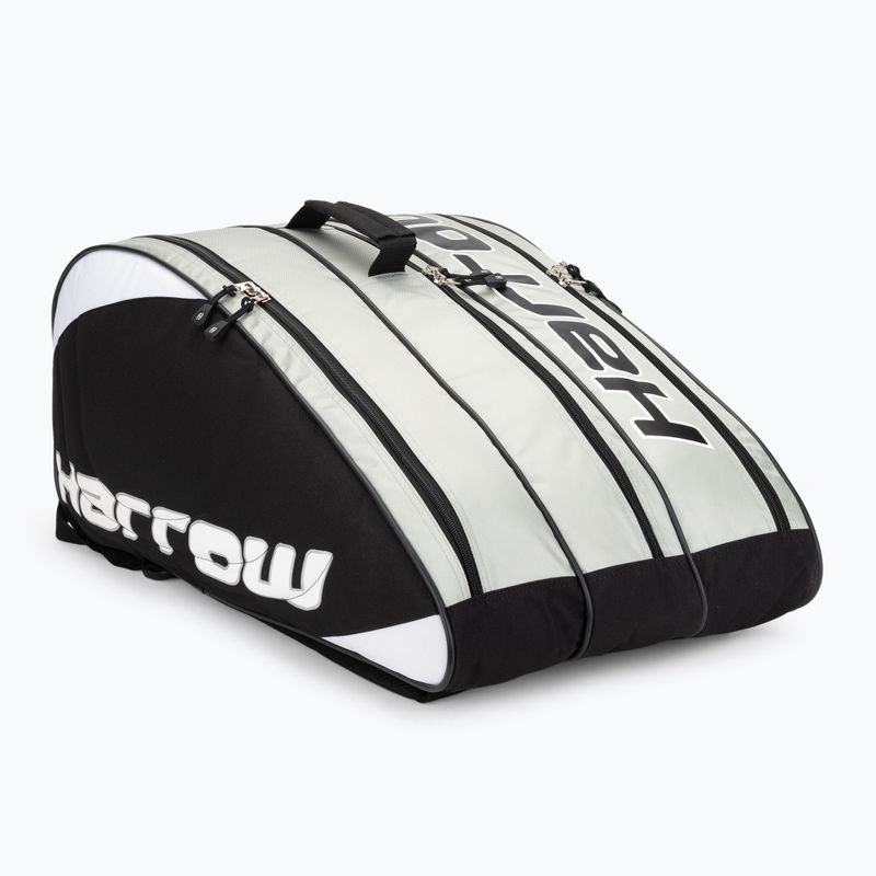 Tennis bag Harrow Pro Racquet Bag black/silver 5