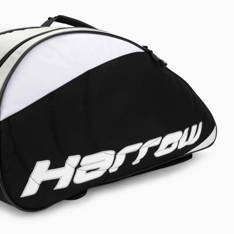 Tennis bag Harrow Pro Racquet Bag black/silver 7