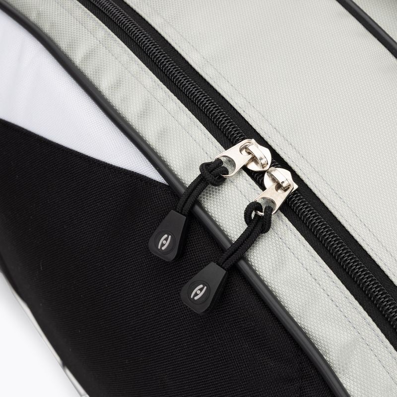 Tennis bag Harrow Pro Racquet Bag black/silver 8