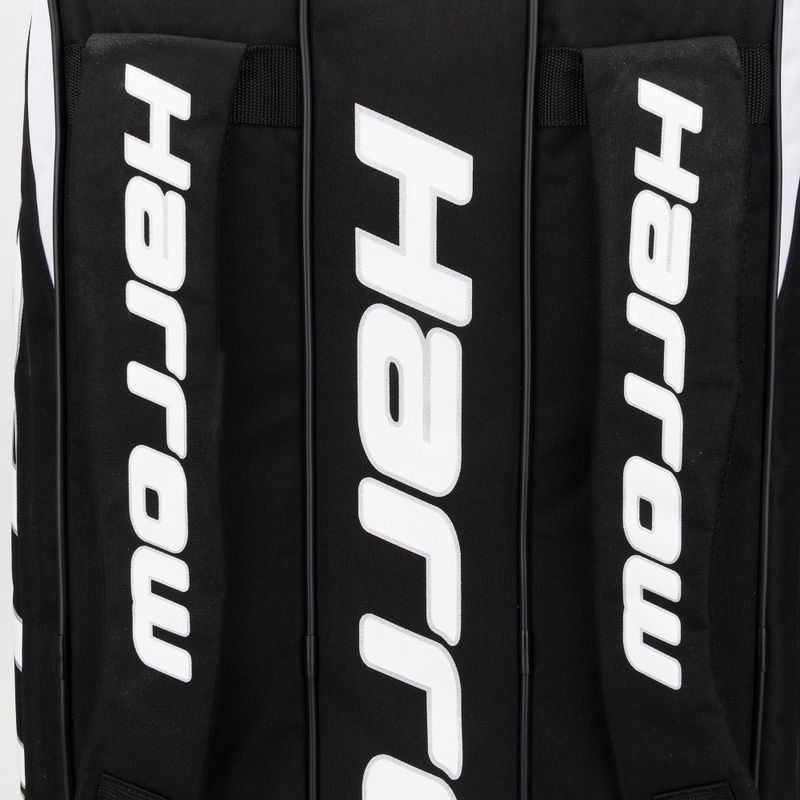 Tennis bag Harrow Pro Racquet Bag black/silver 9