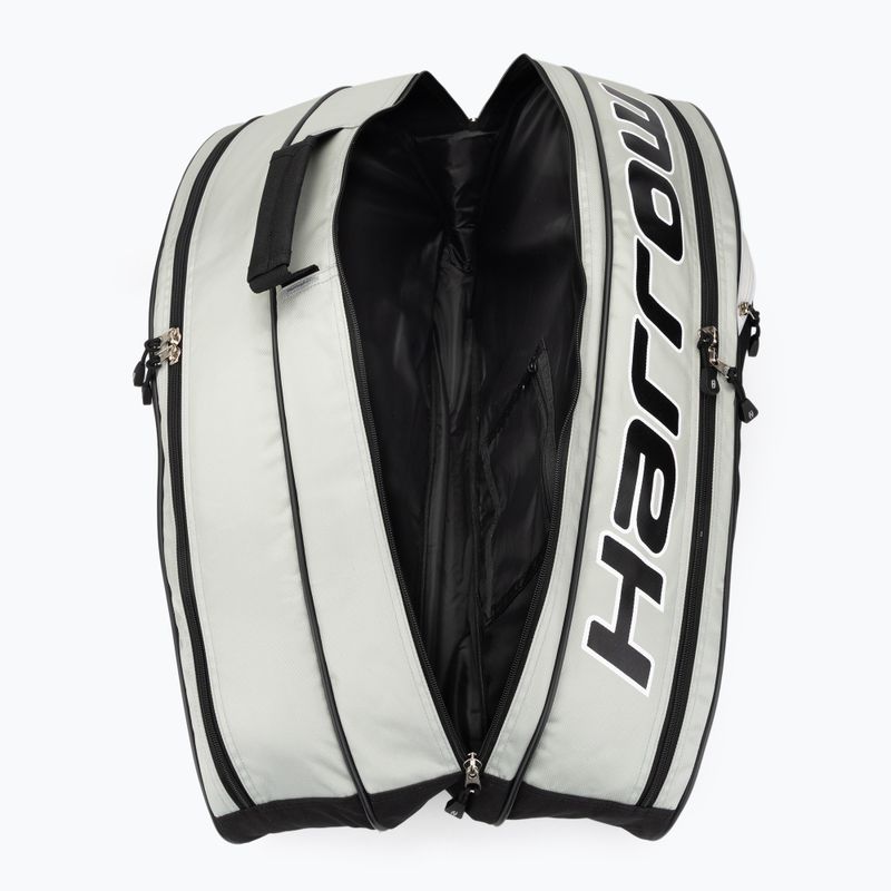 Tennis bag Harrow Pro Racquet Bag black/silver 10