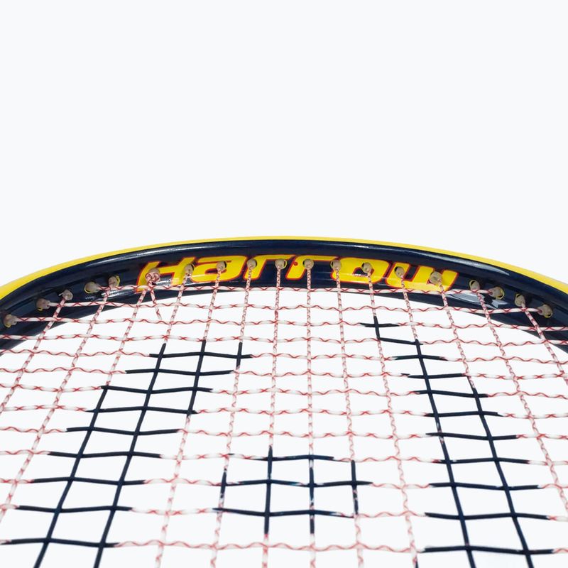Squash racket Harrow Vapor 110 yellow/navy/red 8