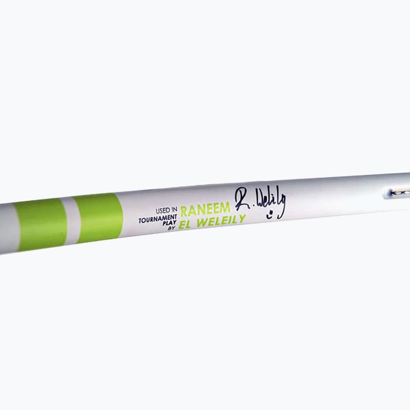 Harrow squash racket Raneem Vapor 115 white/ black/ lime 2