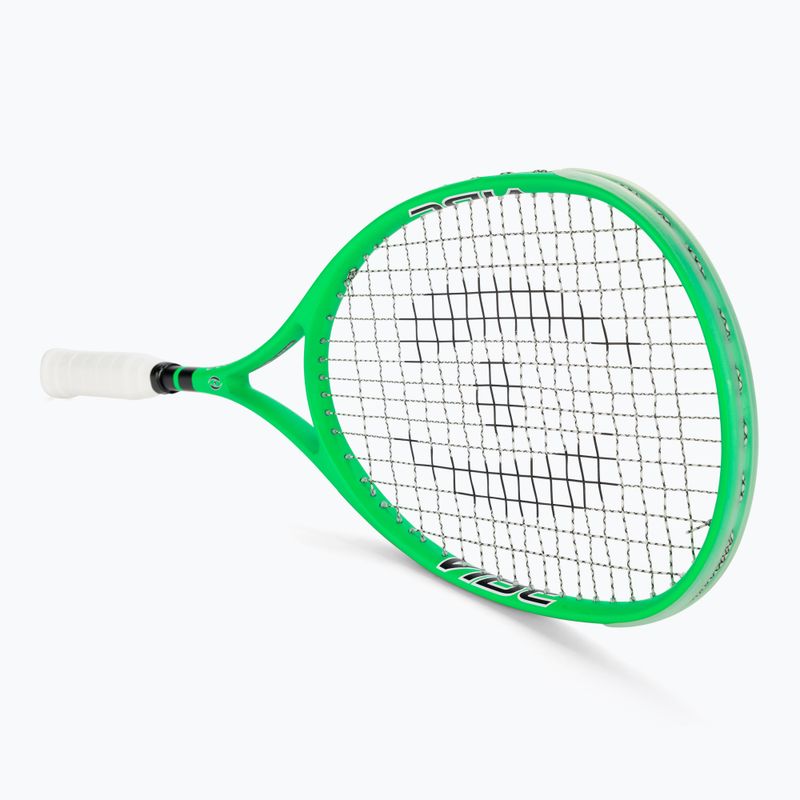 Harrow Vibe lime/black squash racket 2