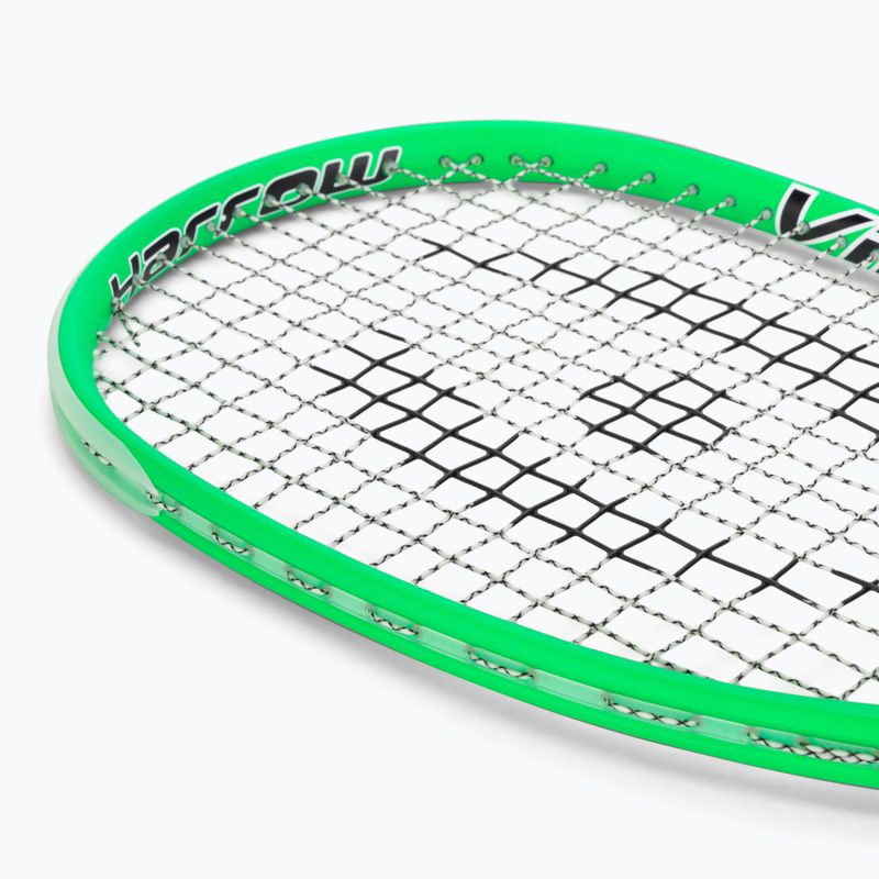Harrow Vibe lime/black squash racket 5