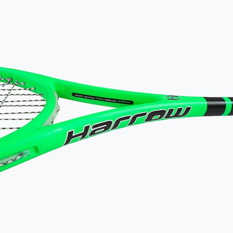 Harrow Vibe lime/black squash racket 8