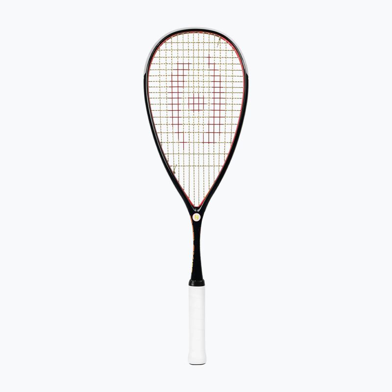 Harrow Reflex 125 Tarek Momen Signature black/ red/ yellow squash racket