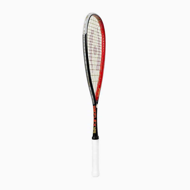 Harrow Reflex 125 Tarek Momen Signature black/ red/ yellow squash racket 2